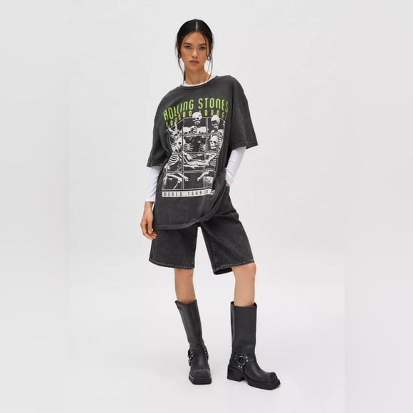 Urban Outfitters Tops - UO Rolling Stones Skeleton Graphic T-Shirt Dress
